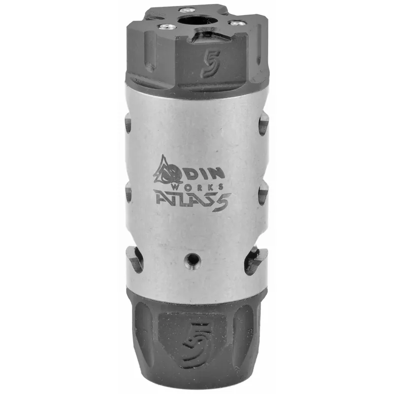 Odin Works ATLAS 5.56 Modular Compensator w/ Titanium Sleeve, 1/2-28 Thread MB-ATLAS-5