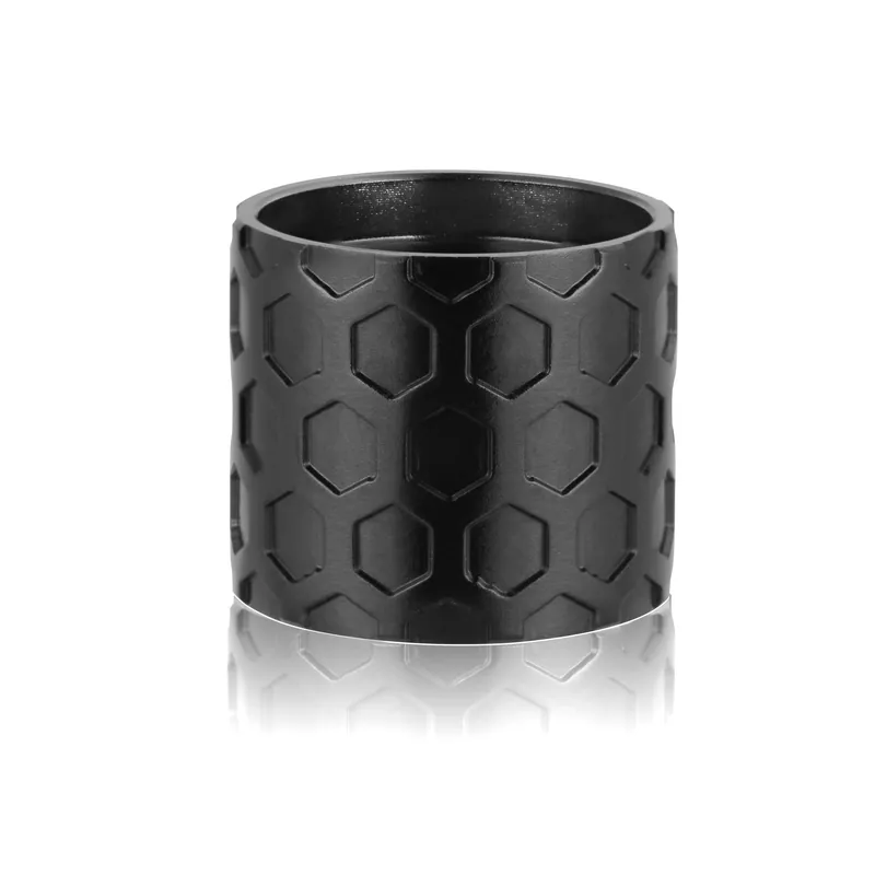 Backup Tactical Honeycomb Rifle Thread Protector, 1/2x28 Right-Hand, Black, HCOMB-BLK223