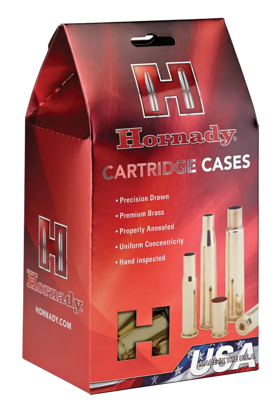 Hornady .300 Remington Ultra Magnum Unprimed Rifle Brass Cartridge Cases, 20/Box 86724