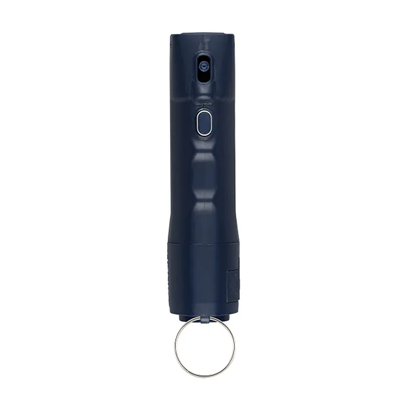 SABRE 2-in-1 Pepper Gel Spray with 130 dB Personal Alarm, UV Dye, Navy F15PA-MBOC-TEX
