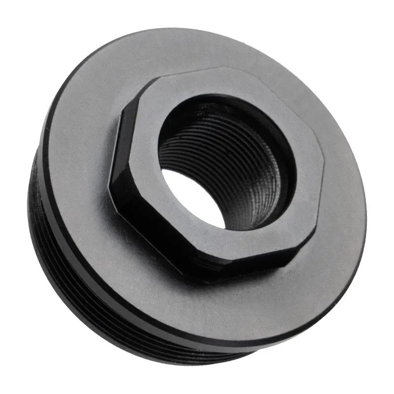 CMMG ZEROED HUB Direct Thread Mount Adapter .578x28 to 1.375x24 Nitride Black 11DB023