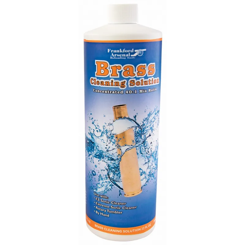 Frankford Arsenal Ultrasonic Brass Cleaning Solution 32 oz Concentrate 40 1 Mix Ratio 878787