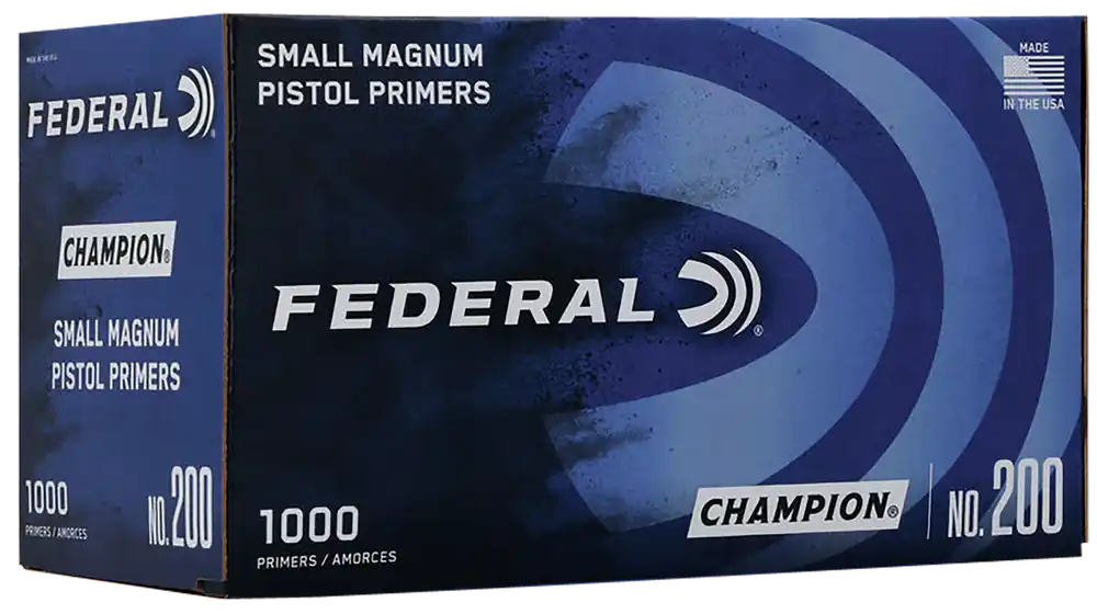 Federal Champion No. 200 Small Magnum Pistol Primers, 1000/Box (5-Box Case) 200