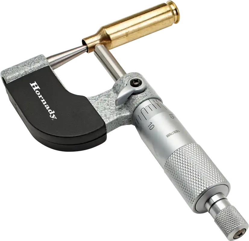 Hornady Vernier Ball Micrometer for Cartridge Case Neck/Wall Thickness Measurement 050059