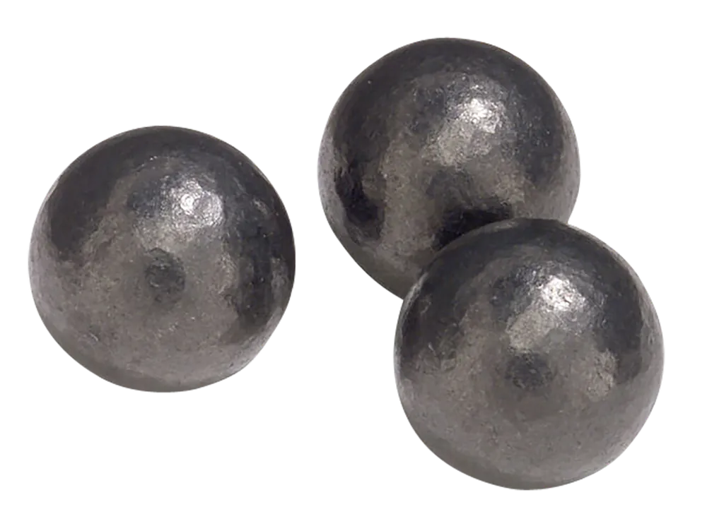 Speer Ammo .44 Cal Lead Round Balls 137 Grain 100-Count Muzzleloader Black Powder Projectiles 5133