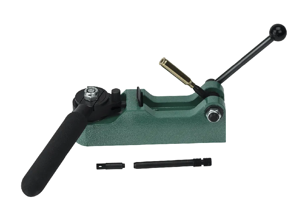 RCBS Primer Pocket Swager Bench Tool for .22 Caliber and Up, Hardened Steel, 9474