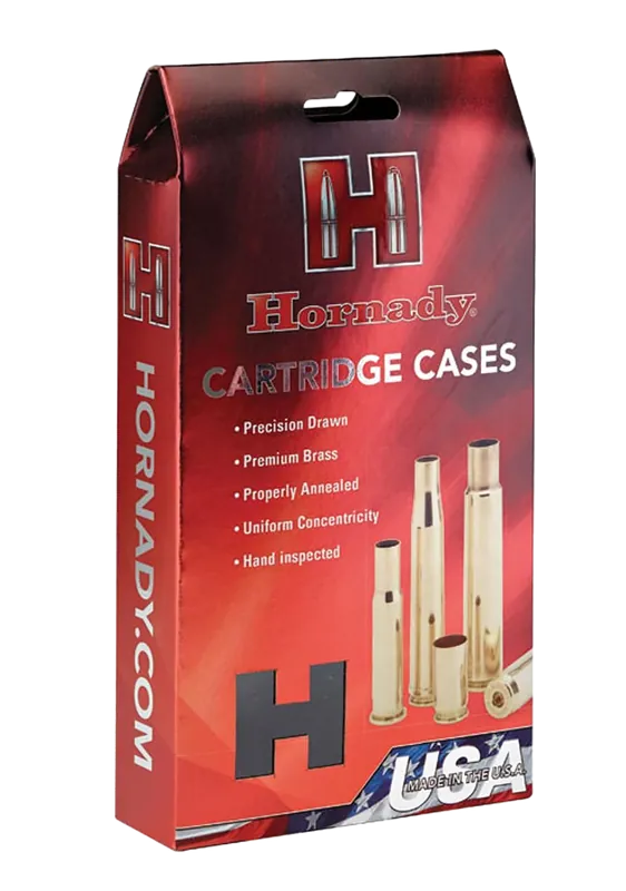 Hornady 7mm PRC Unprimed Rifle Brass Cases, Precision Drawn & Annealed, 50/Box 86404