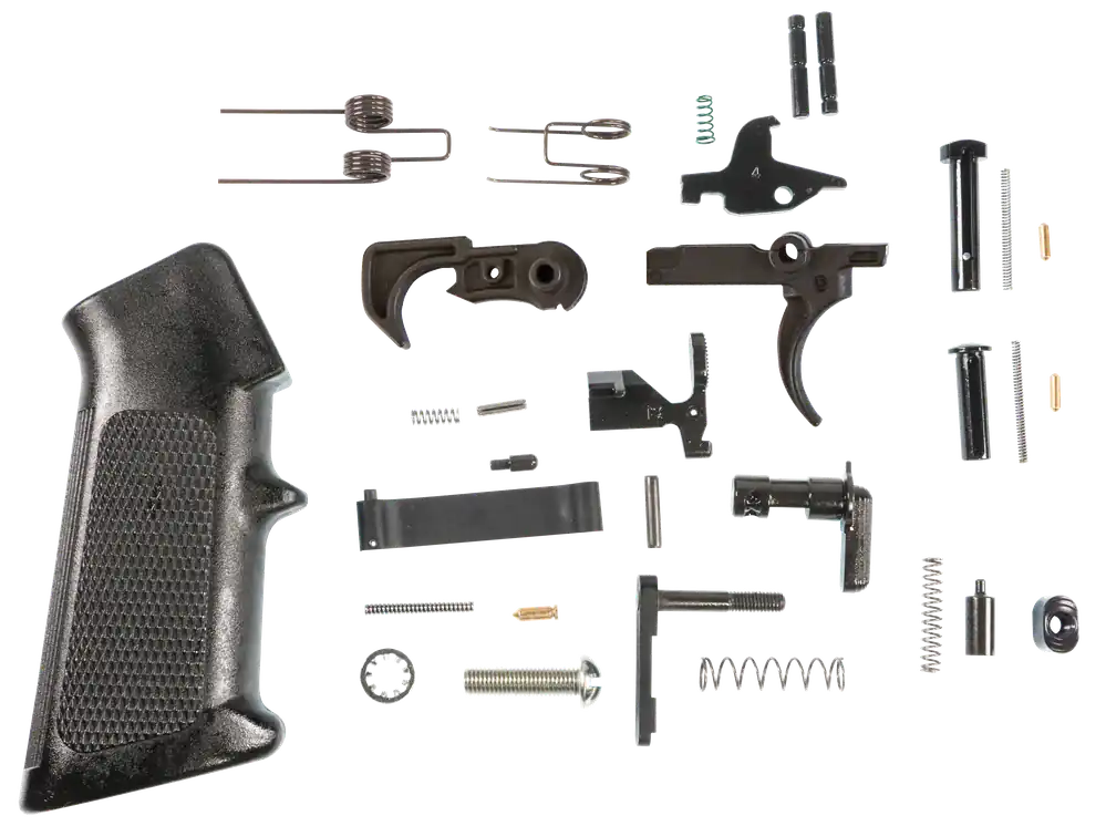 M&P Accessories AR-15 Complete Lower Parts Kit with Pistol Grip, Springs & Pins 1085634