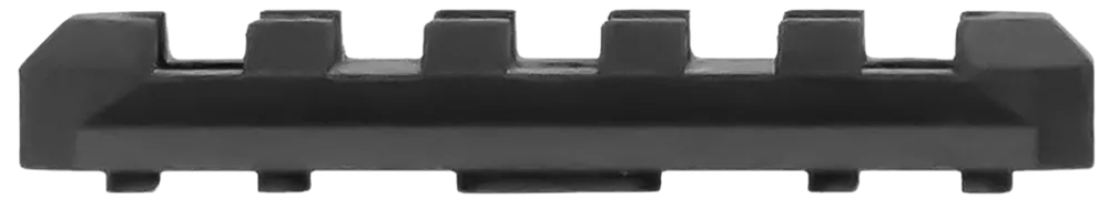 Aim Sports 5-Slot Picatinny M-LOK Rail Section, Black Anodized Aluminum MLRS1