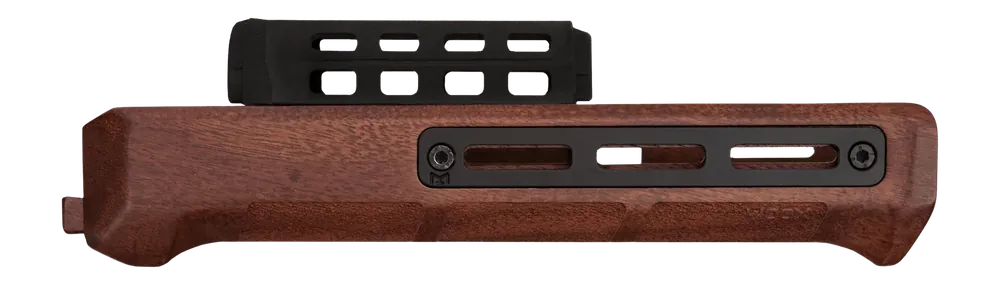 WOOX Forty-Seven Long Walnut Handguard for Rifles, M-LOK Style Slots & Accessory Rail SH.FRN122.02