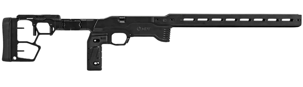 MDT Sporting Goods Inc ACC Premier Gen 2 Chassis System, Cerakote Black Aluminum, Ruger American Rimfire RH 114882BLK