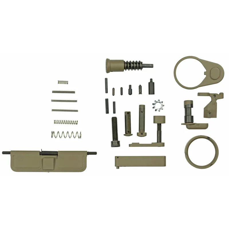 WMD Guns AR-15 Accent Build Kit Flat Dark Earth Finish, Color-Coated Controls ACCKIT-FDE