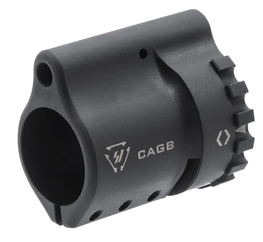 Strike Collar Adjustable Gas Block .750" Steel Black, 5-Setting + Closed, for Direct Impingement ARCAGB
