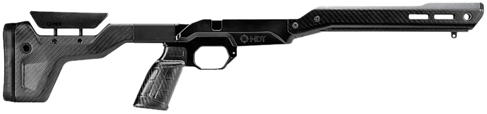 MDT HNT26 Hunting Rifle Chassis System, Black Carbon Fiber w/ ARCA-Swiss Rail, 107380BCF