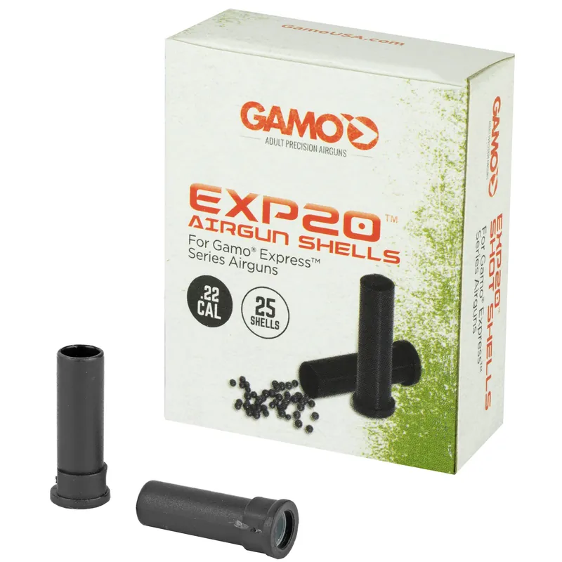 Gamo USA Viper Express .22 Airgun Shot Shell Ammo, 9 Lead Shot 25-Pack 632300054