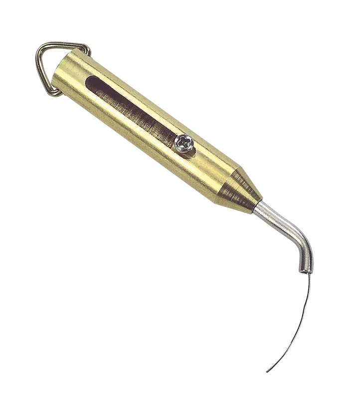 Traditions Retractable In-Line Rifle Nipple Pick, Brass Body with Push-Up Slide A1420