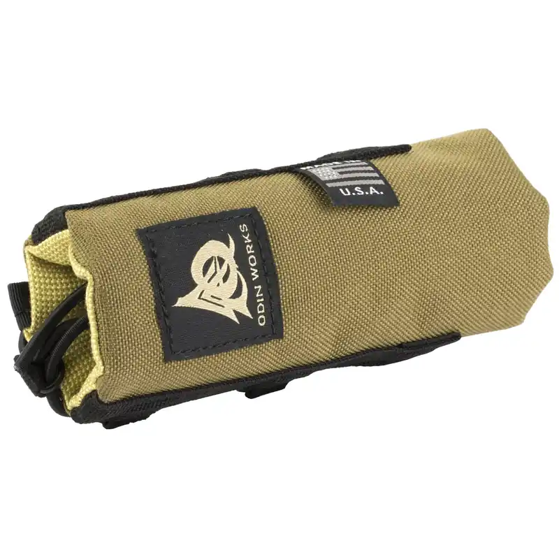 Odin Works Mirage Suppressor Cover, High-Temp Cordura 1000/Nomex 5.5 in Coyote Brown OWG-SMC-CB-5.5