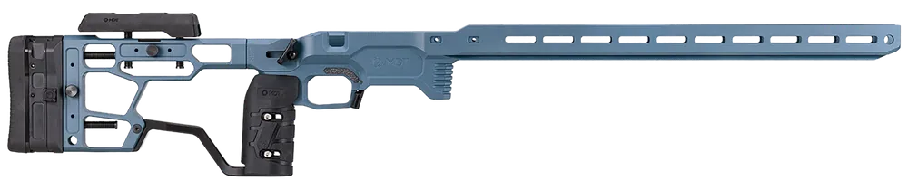 MDT ACC Elite Chassis System for Remington 700 Short Action Right Hand, Titanium Blue 106557TBL