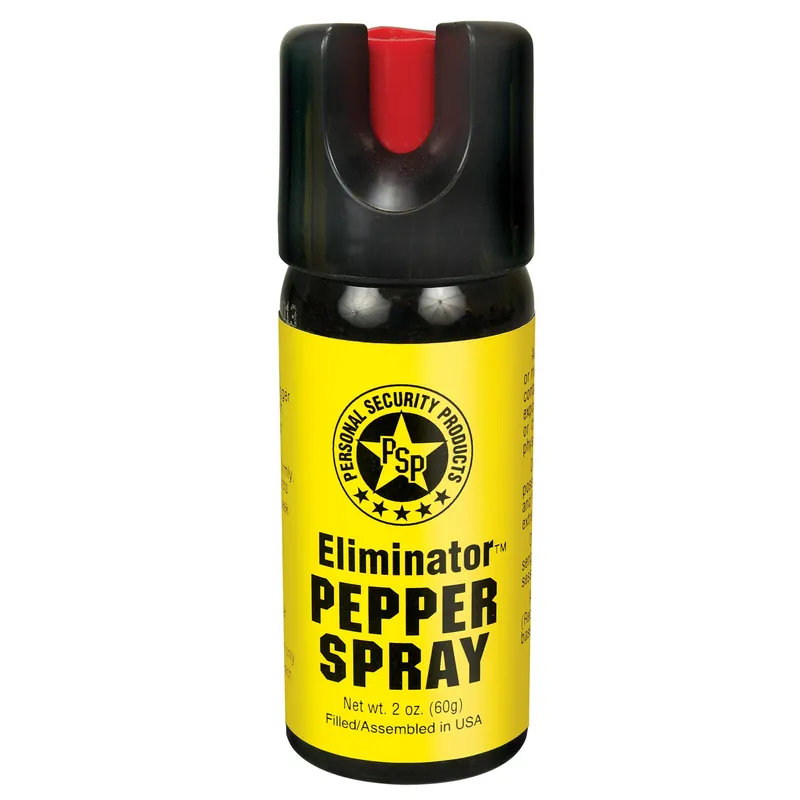 PS Products Eliminator 2 oz Twist-Lock Pepper Spray w/ Dye Marker, 2 Million SHU EC60TL-C