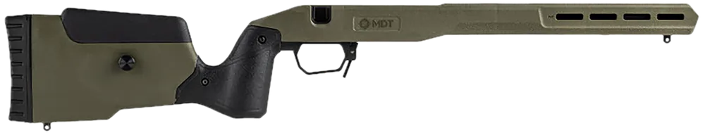 MDT Sporting Goods Inc Field Stock Chassis for Howa 1500 Short Action Right Hand, OD Green/Black 105826ODG