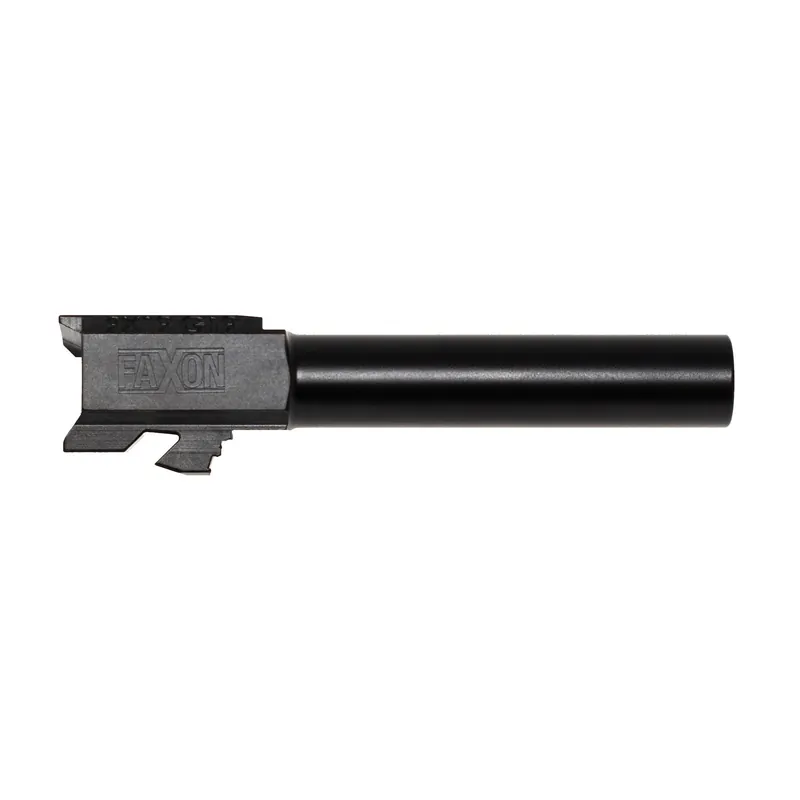 Faxon Firearms Duty Series Glock 19 Gen 2-5 9mm Drop-In Barrel, Black Nitride GA910N19NGQ-N