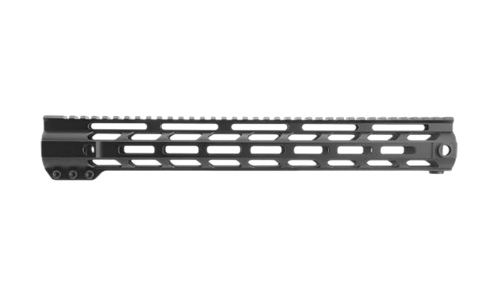 TacFire 15in Free-Float M-LOK Handguard w/ Full Top Rail & QD Socket Mounts HG2715