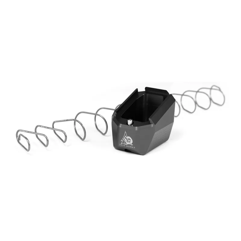 Odin Works Pistol Magazine Base (PMB) Extension for Glock 17 +5, Black ACC-PMB-GLOCK-17-BLK