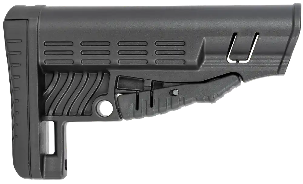 NCStar DLG-086 Classic Commercial-Spec Adjustable AR Stock w/ Quick-Detach Sling Bases & Buttpad VG086