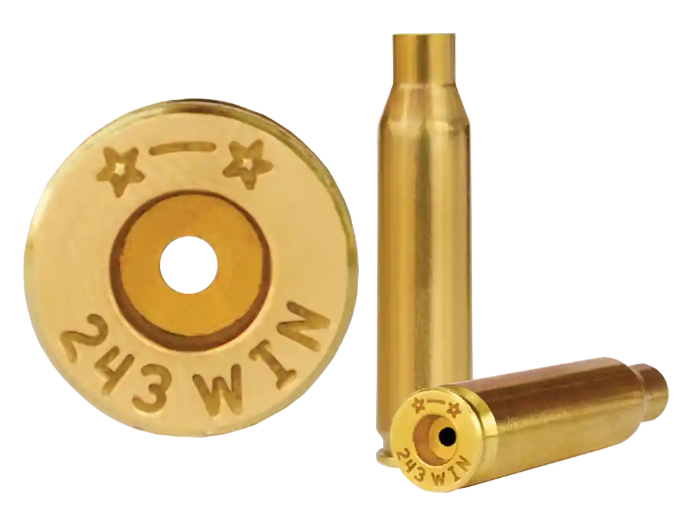 Starline Brass .243 Winchester Unprimed Rifle Brass Reloading Cases, 50/Bag 243WINEUP50