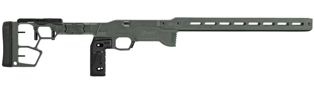 MDT ACC Premier Gen2 Chassis System for Ruger American Rimfire, Charcoal Green Cerakote 114882CCG