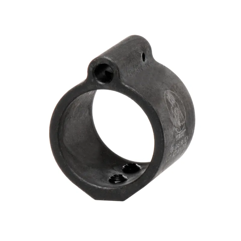 TROY Industries .875 Low Profile Gas Block, 4140 Steel, Manganese Phosphate Finish SGAS-875-00BT-00