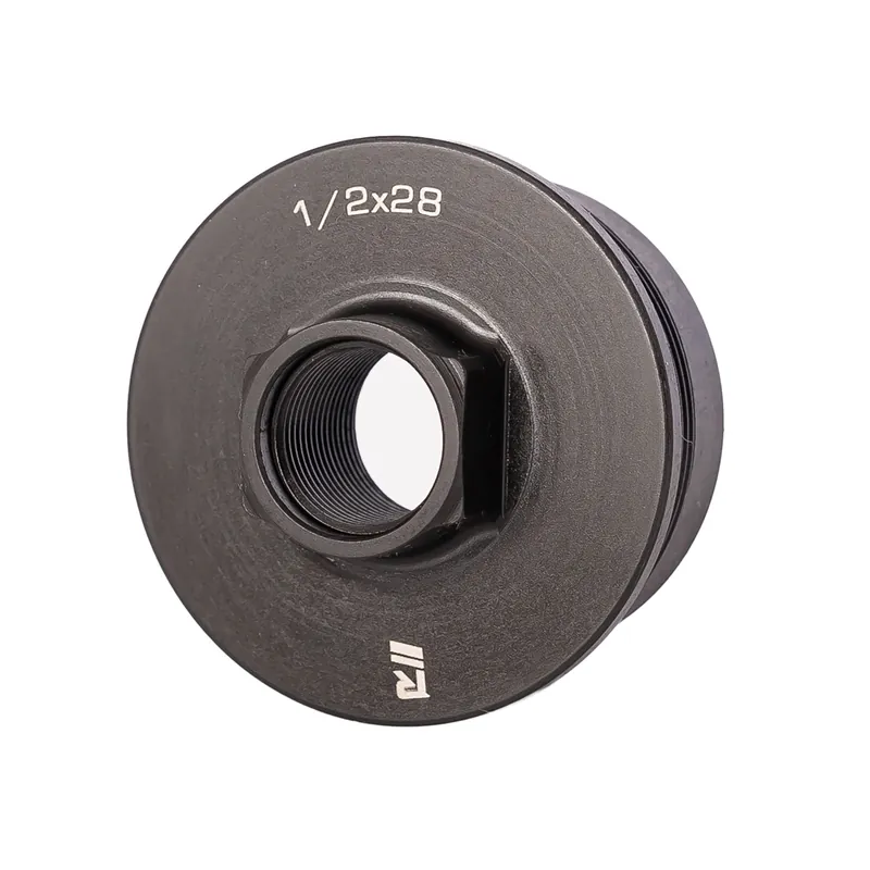 Rugged Suppressors Universal Direct Thread Mount, 1.375x24 HUB to 1/2x28 Adapter DTM002