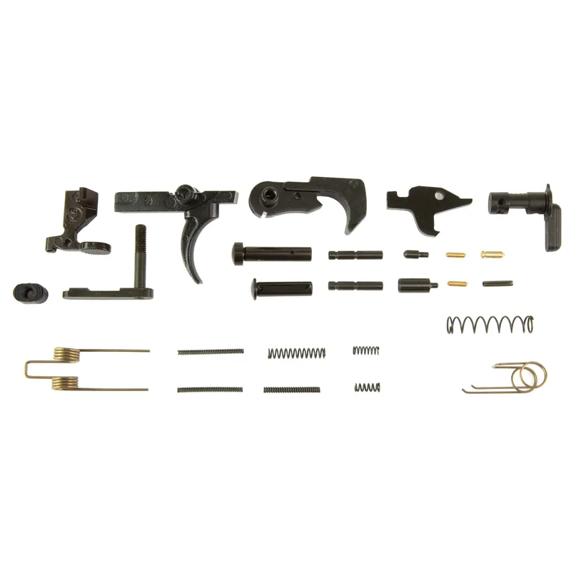 KAK Industry AR-15 Lower Parts Kit with Trigger Assembly, No Grip or Trigger Guard 506-1015-008
