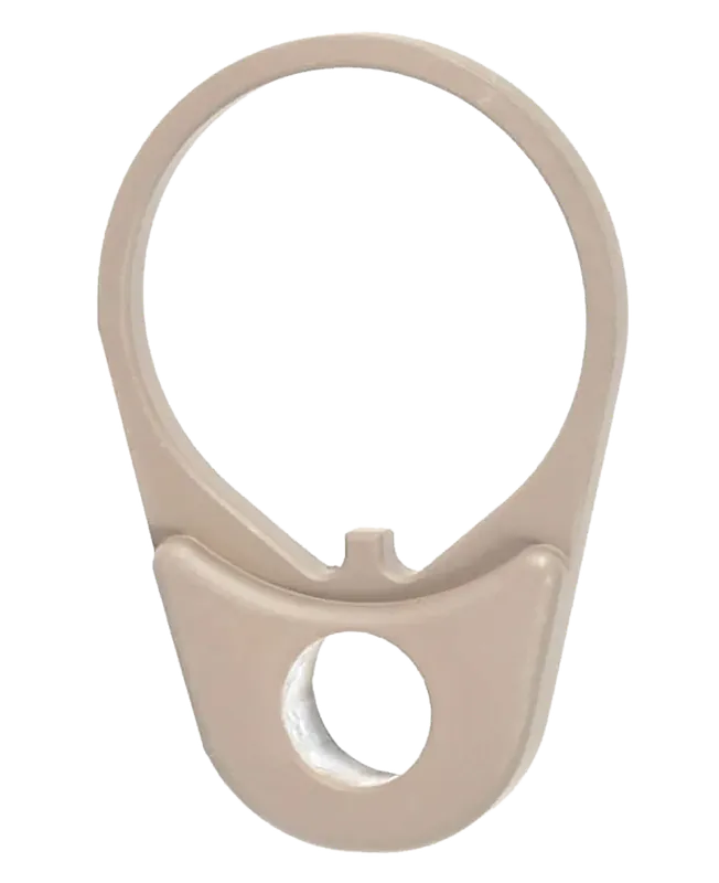 Timber Creek Outdoors Greyman Quick Disconnect Sling End Plate, Steel Desert for AR Platform GSTEPD