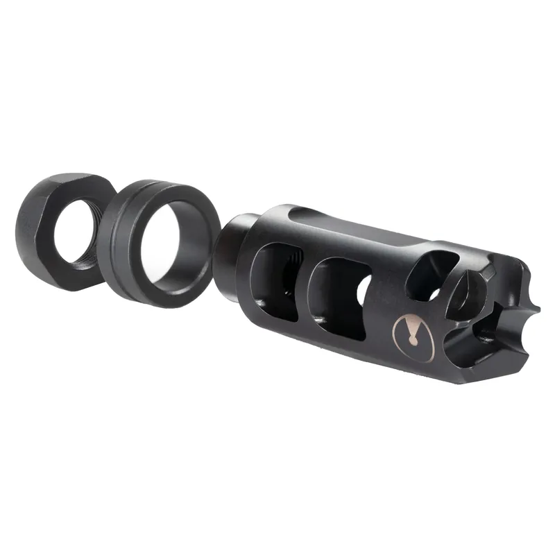 Ultradyne USA Pulse .350 Legend 2-Port Compensator, 1/2-28 Thread, Timing Nut UD11170