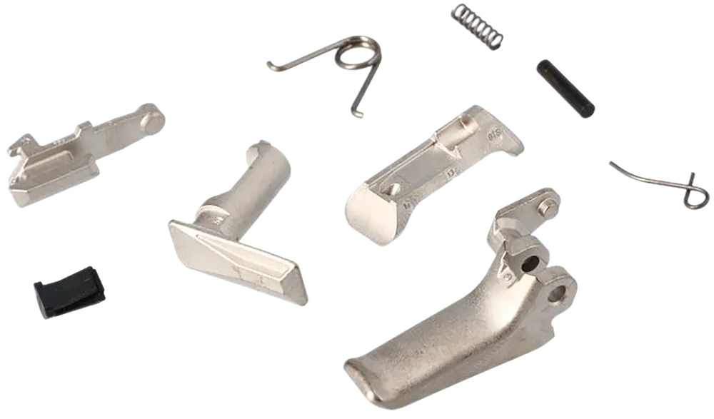 Sig Sauer P365 Nickel Safety Parts Kit, Flat Trigger and Controls Replacement 8901305