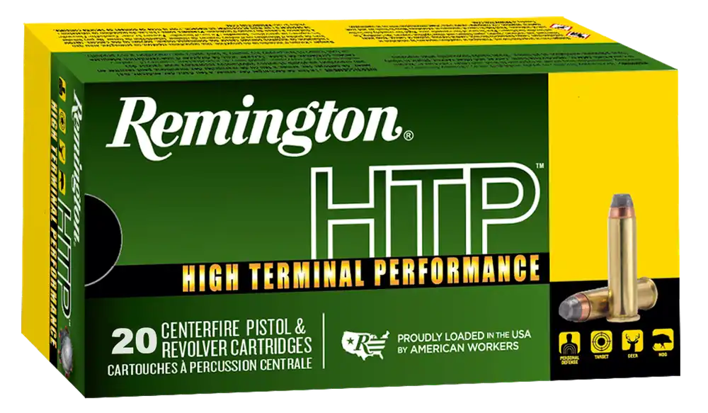 Remington High Terminal Performance .357 Magnum 125gr Semi-Jacketed Hollow Point Ammo, 20-Round Box 22227