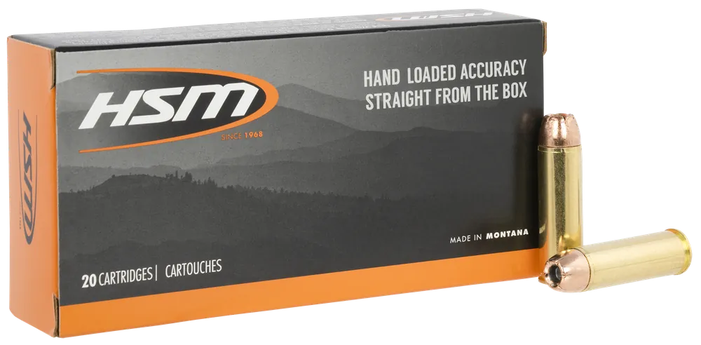 HSM Classic .500 S&W Magnum 350gr Jacketed Hollow Point Ammo 20-Round Box 500SW1N