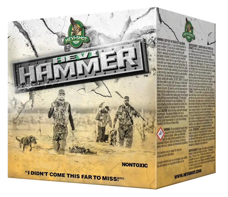 Hevishot HEVI-Hammer Waterfowl 12 Gauge 3-1/2" BB 1-1/2 oz Steel/Bismuth Shotshells HS28388