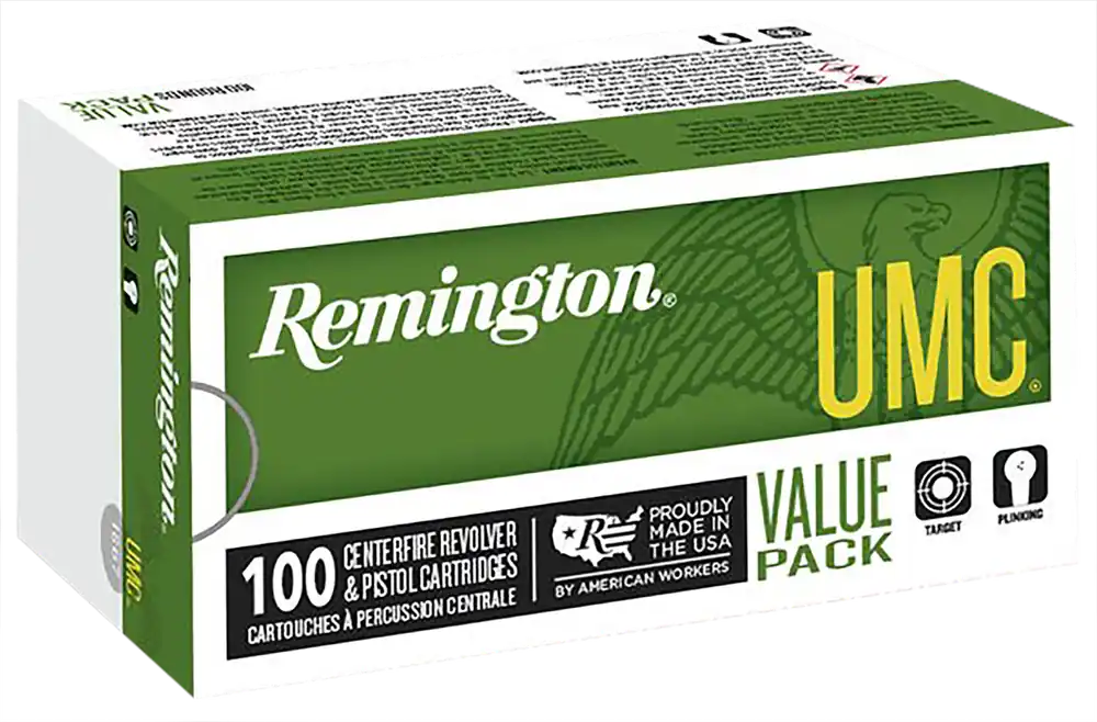 Remington UMC Value Pack .45 ACP 230gr Jacketed Hollow Point Ammo, 100-Round Box 23689