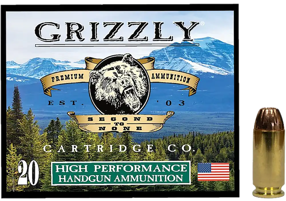 Grizzly Ammo .40 Smith & Wesson 200gr Jacketed Hollow Point, 20-Round Box (10/Case) GC4SW1