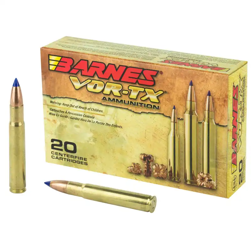 Barnes VOR-TX .35 Whelen 180gr Tipped Triple-Shock X (TTSX) Lead-Free Rifle Ammo 20rd 21581