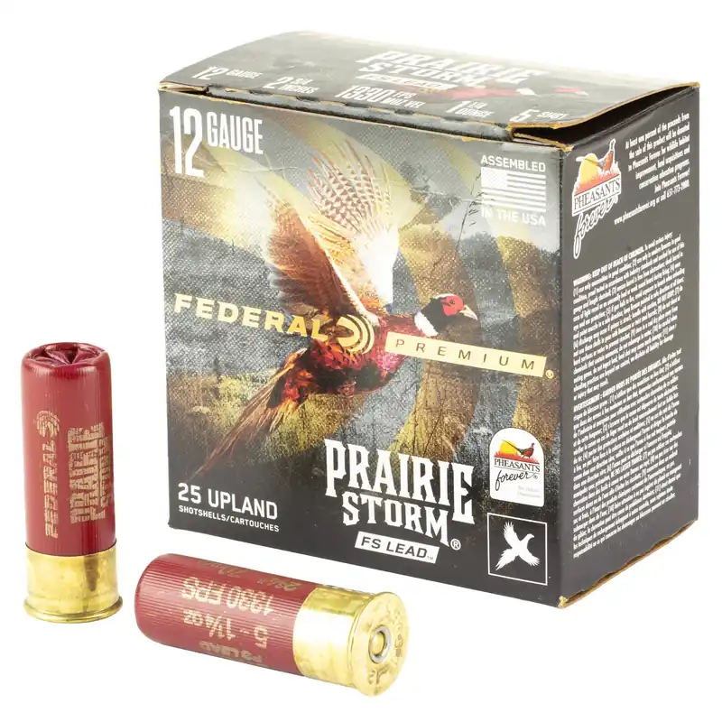 Federal Premium Prairie Storm FS Lead 12 Gauge 2-3/4in 5 Shot 1-1/4 oz PFX126FS 5