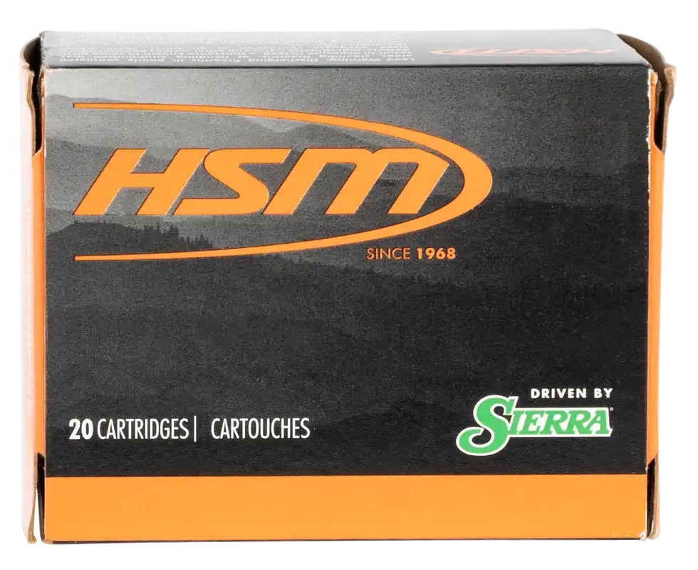 HSM Pro Pistol .44 Remington Magnum 300 Grain Soft Point Handgun Ammo, 20 Rounds 44M17N20