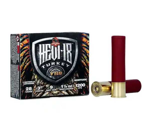 HEVI-SHOT HEVI-18 Tungsten Super Shot 28 Gauge 3in 9 1-1/4oz Shotshells HS7289