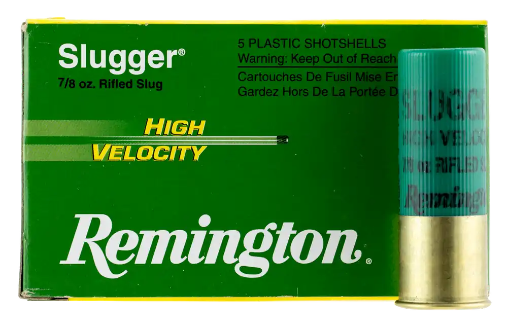 Remington Ammunition Slugger High Velocity 12 Gauge 3in 7/8oz Rifled Slug Shotshells 28604