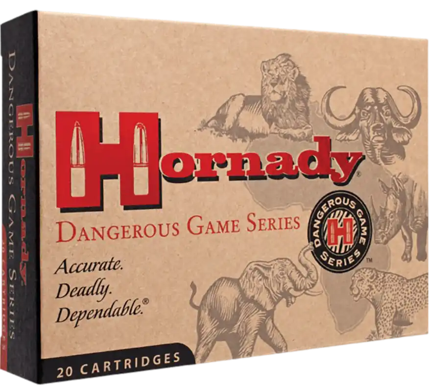 Hornady Dangerous Game .375 H&H Magnum 270gr InterLock SP-RP Rifle Ammo 20rd Box 8508