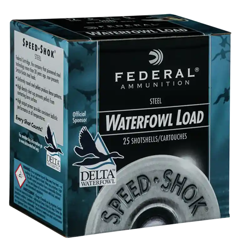 Federal Speed-Shok 12 Gauge 2-3/4in Steel BB Shot 1-1/8oz 1500 fps Shotshells WF145BB