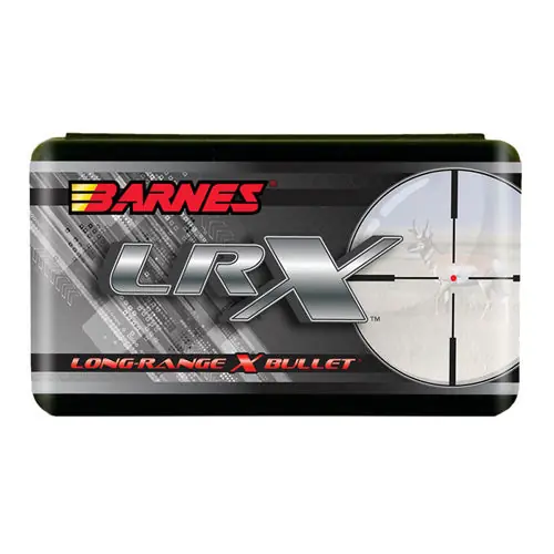 Barnes Bullets LRX Long-Range X 30 Caliber 175 Grain Boat Tail Polymer Tip Bullets, 50ct BNS30318