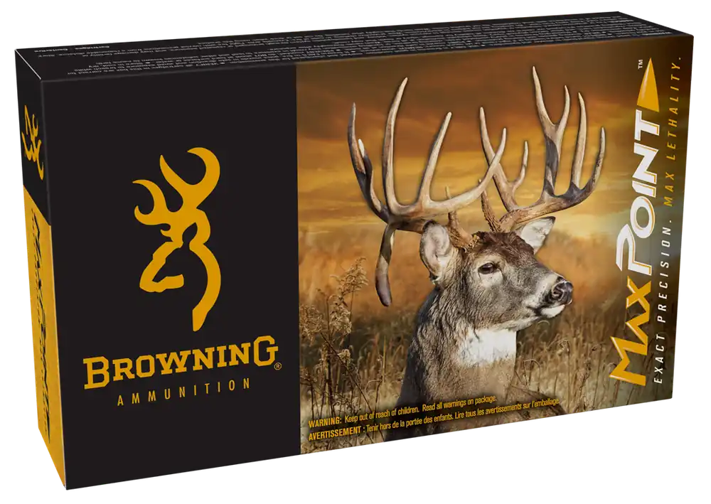Browning Ammo Max Point 30-30 Winchester 150gr Polymer Tip Rifle Ammo, 20 Rounds B192130302